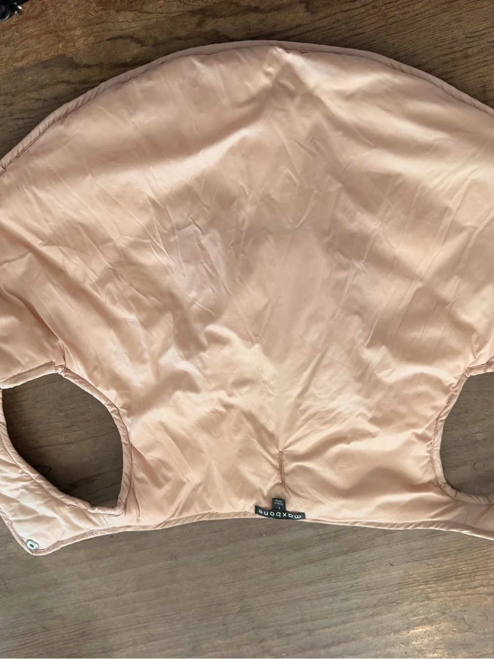 Maxbone Arabella Puffer Vest Blush/Pearl Pink – Size L